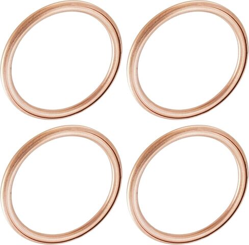 Caltric Muffler Pipe Gasket Compatible with Kawasaki Zzr600 Zx600J 2005 2006 2007 2008 in Saudi Arabia