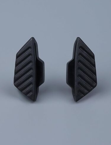 4 أزواج من وسادات الأنف المصنوعة من السيليكون فائقة النعومة من أجل أوكلي ميرسيناري OO9424، طقم بديل لنظارات الأنف المضادة للانزلاق باللون الأسود in Kuwait