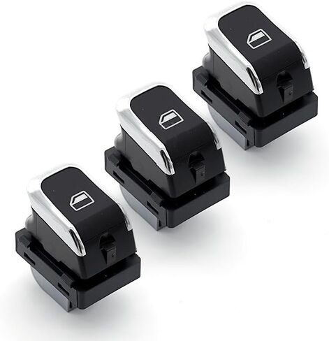 8KD959851 8KD959855 كروم مفتاح النافذة الرئيسية زر Sinle لأودي A4 S4 B8 Allroad Q5 A5 2011 8KD959851A 8KD959855A (مجموعة الكروم) in Kuwait