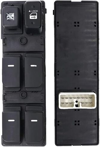 93570-1X000 93570-1M100WK 93580-1X000 Left Power Window Switch Rear Button for Forte Cerato 2009 2010 2011 2012 2013(Switch Panel Set) in Saudi Arabia