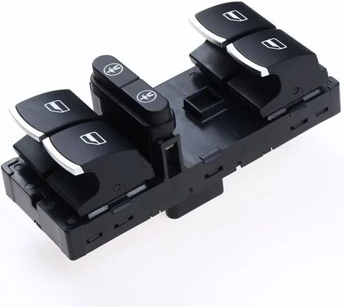 Red/White Light Front Driver Side Power Window Switch 7P6959857 for VW Touran Sharan 2011-2016 Touareg Seat Alhambra 2011-2016(Beige) in Saudi Arabia