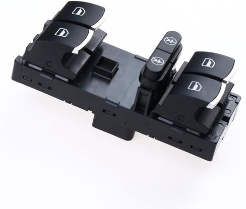 Red/White Light Front Driver Side Power Window Switch 7P6959857 for VW Touran Sharan 2011-2016 Touareg Seat Alhambra 2011-2016(Beige) in Saudi Arabia