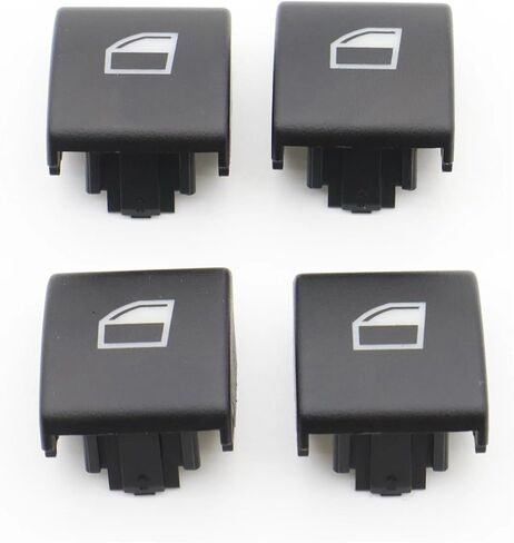 4Pcs 61316902183 Car Accessories Power Window Switch Button Cover for 323i 325i 328i 330i 330xi 3 Series E46 X5 E53 X3 E83 in Saudi Arabia