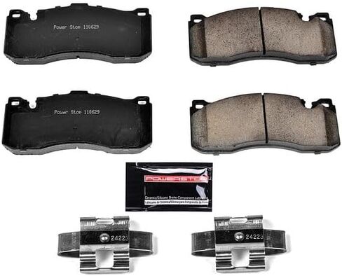 باور ستوب Z23-1371 أمامي Z23 Evolution Sport وسادات فرامل سيراميك مملوءة بألياف الكربون مع الأجهزة in Kuwait