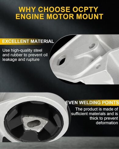 OCPTY Engine Motor Mount Compatible for Chrysler Town & Country Dodge Caravan 3.3L 2001-2007 # A2928 (1PC) in Saudi Arabia