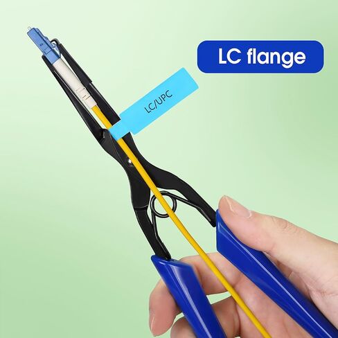 مجموعة أدوات الألياف البصرية 3 قطع مشبك شفة الألياف البصرية مع SC 2.5 مم/LC 1.25 مم قلم تنظيف الألياف البصرية موصل شفة أداة الإدراج والاستخراج مشبك شفة الألياف البصرية مشبك الألياف البصرية in Kuwait