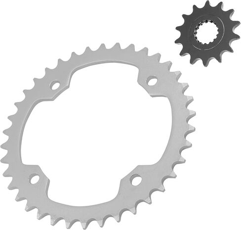 Caltric Front & Rear Sprockets Compatible with Yamaha Raptor 700 Yfm700R Yfm-700R 2006-2014 in Saudi Arabia