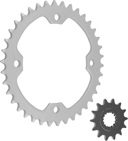 Caltric Front & Rear Sprockets Compatible with Yamaha Raptor 700 Yfm700R Yfm-700R 2006-2014 in Saudi Arabia