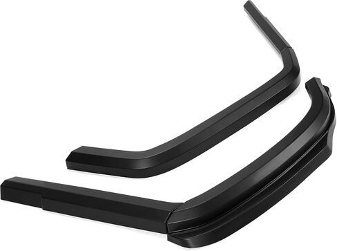 KUAFU 8PCS Fender Flares Compatible with Hummer H1/ Humvee Mud Flaps Splash Extended Guard Painted Plastic - Black in Saudi Arabia