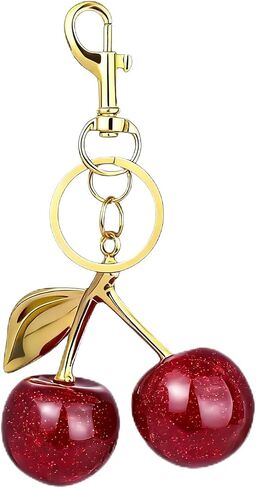 Cute Strawberry Keychain for Women,Kawaii Bag Charm with Daisy,Purse Accessories for Girls Backpack,Car Keys,Bag in Saudi Arabia
