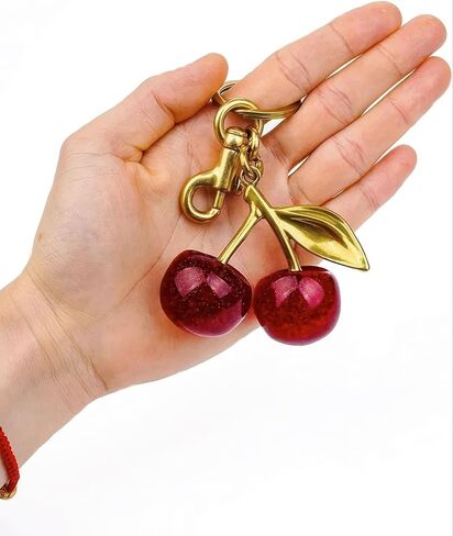 Cute Strawberry Keychain for Women,Kawaii Bag Charm with Daisy,Purse Accessories for Girls Backpack,Car Keys,Bag in Saudi Arabia