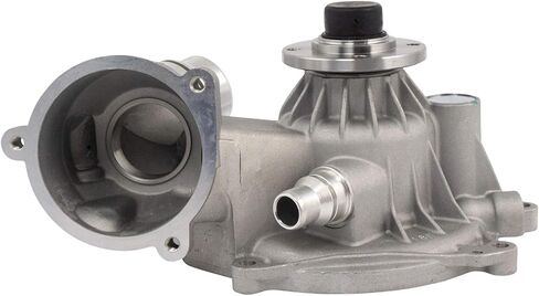 TRQ Engine Water Pump and Thermostat Assembly Compatible with 2004-2005 BMW 545i 645Ci 2003-2005 745i 745Li 2004-2006 X5 in Saudi Arabia