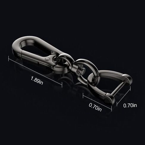 Anti-Lost Car Keychain with Phone Number Plate - Heavy Duty Key Ring for Vehicle Keys, Durable Auto Accessories in Saudi Arabia