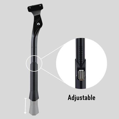 N+1 Bike Kickstand- Rear Mount Adjustable Bicycle Kickstand for 26"-29" Inch Mountain Bike, Road Bike, BMX, MTB, and eBikes in Kuwait