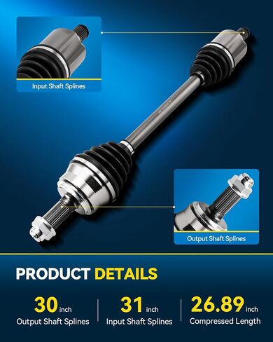 PHILTOP Front Right CV Axle Shaft Assembly for Honda Pilot 2016-2022, Honda Odyssey 2018-2024, Acura MDX 2016-2020, Honda Passport 2019-2023, NCV36178 CV Axle Shafts in Saudi Arabia
