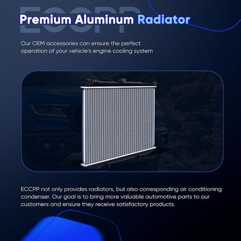 ECCPP 314 Radiator for 1986-1994 for Nissan for D21 2.4L 1986-1994 for Nissan for D21 3.0L 1987 for Nissan for Pathfinder 2.4L 1987-1995 for Nissan for Pathfinder 3.0L in Saudi Arabia