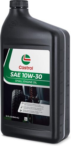 زيت محرك كاسترول SAE 10W-30 صغير لمحركات ذات 4 دورات - يحمي من الصدأ والتآكل - مناسب لجزازات العشب ومعدات الطاقة الخارجية - 32oz in Saudi Arabia