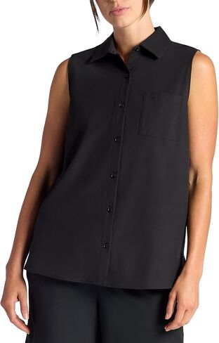 Gaiam Womens On The Move Woven Tank Top, Standard Fit, Stretch Lightweight Material in Saudi Arabia