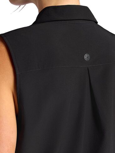 Gaiam Womens On The Move Woven Tank Top, Standard Fit, Stretch Lightweight Material in Saudi Arabia