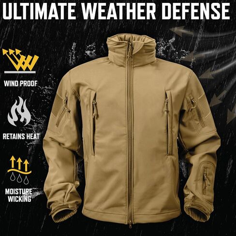 Rothco 3-in-1 Spec Ops Soft Shell Jacket - Ultimate Weather Defense with Removable Fleece Liner in Saudi Arabia