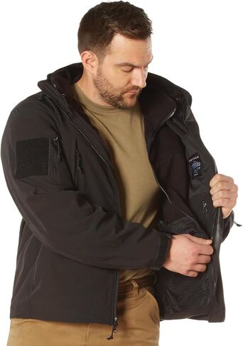 سترة Rothco 3-in-1 Spec Ops Soft Shell - حماية فائقة من الطقس مع بطانة صوف قابلة للإزالة in Kuwait
