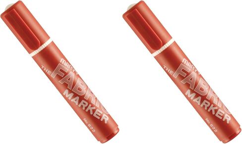 UCHIDA 622-C-65 Marvy Broad Point Fabric Marker, Cherry, 1 Count (Pack of 2) in Kuwait
