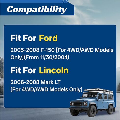 2PC Front Stabilizer Sway Bar End Link Fit for Ford F-150 2005 2006 2007 2008, Fit for Lincoln Mark LT 2006-2008, Replace OE# K80338 in Saudi Arabia