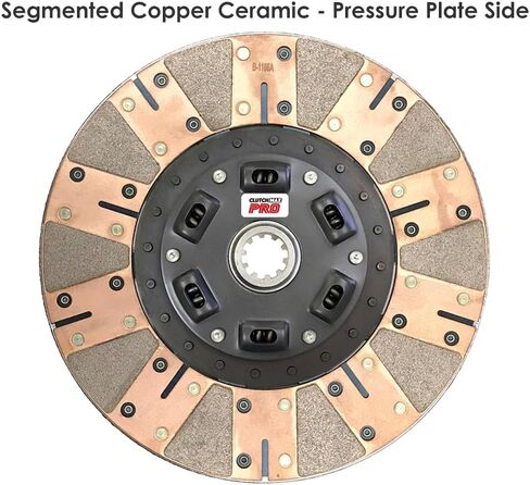 ClutchMaxPRO Performance Stage 3 Clutch Kit with Chromoly Flywheel with Slave Cylinder Compatible with 2005-2010 Ford Mustang GT, Bullitt, Shelby GT 4.6L V8 (CP07287DFWS-LSF07023-ST3) in Saudi Arabia