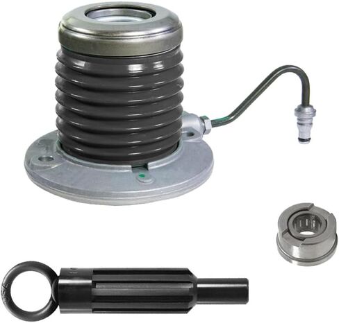 ClutchMaxPRO Performance Stage 3 Clutch Kit with Chromoly Flywheel with Slave Cylinder Compatible with 2005-2010 Ford Mustang GT, Bullitt, Shelby GT 4.6L V8 (CP07287DFWS-LSF07023-ST3) in Saudi Arabia