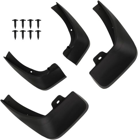 SCITOO Set of 4PCS Universal mud Flaps for 2007-2013 for Toyota for Yaris Front & Rear mud Flaps Splash Guard Set in Saudi Arabia
