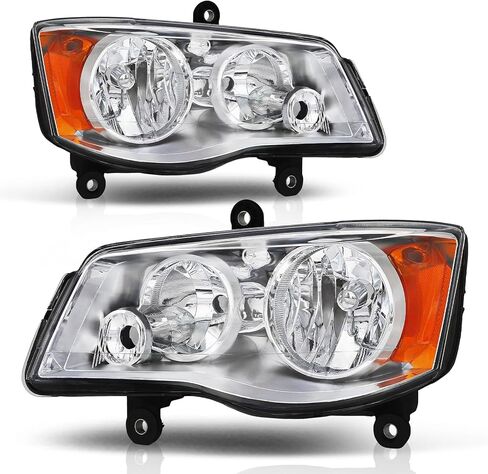 Anti-Fogging Headlights Fit For 2011 2012 2013 2014 2015 2016 2017 2018 2019 2020 Dodge Grand Caravan 11-20 Grand Caravan/08-16 Chrysler Town & Country Headlight Assembly in Saudi Arabia