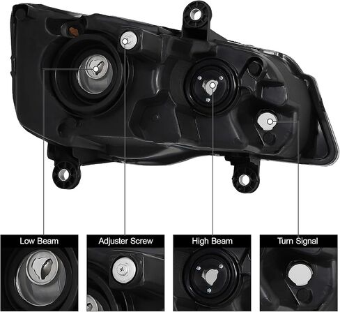 Anti-Fogging Headlights Fit For 2011 2012 2013 2014 2015 2016 2017 2018 2019 2020 Dodge Grand Caravan 11-20 Grand Caravan/08-16 Chrysler Town & Country Headlight Assembly in Saudi Arabia