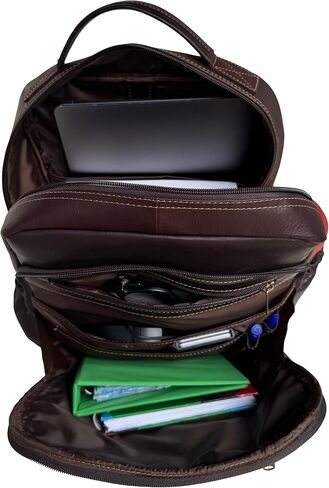 Classic Leather Backpack | Spacious Laptop Backpack for Work, Travel & Everyday Use | Handcrafted, Durable & Stylish in Saudi Arabia