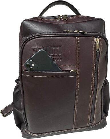 Classic Leather Backpack | Spacious Laptop Backpack for Work, Travel & Everyday Use | Handcrafted, Durable & Stylish in Saudi Arabia