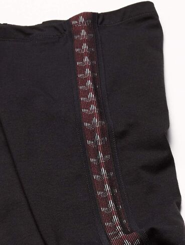 adidas Originals Women's Juniors Tape Leggings Tight, black/collegiate Burgundy, X-Large in Saudi Arabia