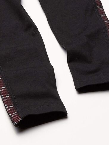 adidas Originals Women's Juniors Tape Leggings Tight, black/collegiate Burgundy, X-Large in Saudi Arabia