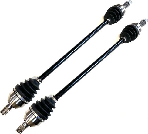 DTA 2 Front CV Axles Compatible With Can-Am Maverick X3 R RR - XRS XMR XRC RS Turbo With 72" Body - Front Left Right - Replaces OEM# 705402048 in Saudi Arabia