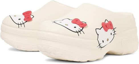 adidas Slides ADIFOM STAN SMITH HELLO KITTY MULES Off White/Red/White sz M10 / W11.5 in Saudi Arabia