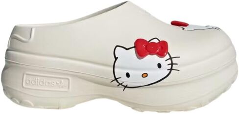 adidas Slides ADIFOM STAN SMITH HELLO KITTY MULES Off White/Red/White sz M10 / W11.5 in Saudi Arabia
