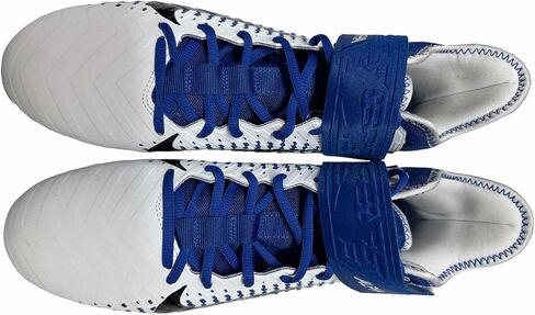 Nike Alpha Menace Pro 2 Mid BV3945-101 White-Royal-Black Men's Football Cleats 13 US in Saudi Arabia