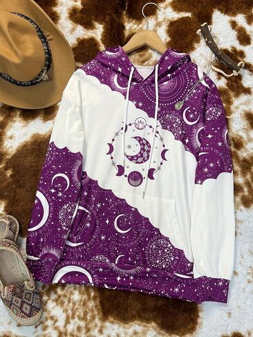 Women Dressy Drawstring Waffle Sweatshirt Pullover Casual Spring Fall Hoodies in Saudi Arabia