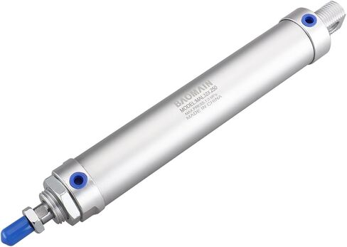 Baomain Mini Air Cylinder MAL 20 X 125 Single Male Thread Rod Dual Action 20 Bore 125 Stroke in Saudi Arabia
