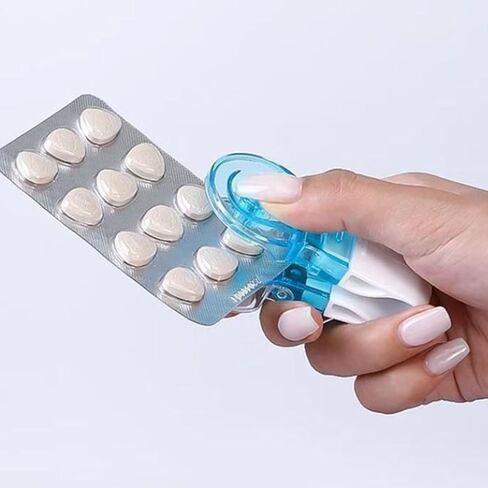 المحمولة حبوب منع الحمل نفطة حزمة فتاحة اللوحي موزع الطب أداة للمنزل السفر مريحة حبوب منع الحمل استخراج الأداة in Saudi Arabia
