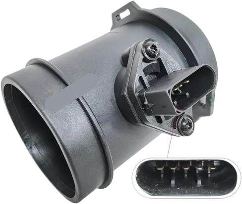 1pc MAF Mass Air Flow Sensor Meter for 4.4L 4.6L 0280217814 13621433567 LMM2024092 FDM846 0890204 MHK000230 2000-2006 in Saudi Arabia