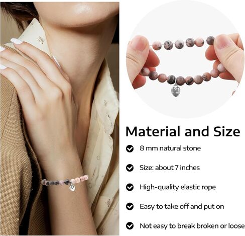 1Pcs Gifts for Women Inspirational Bracelets for Women Gift for Her,Sister, Best Friend,Daughter for Graduation,Christmas Women Birthday Sweet Jewelry Gifts in Saudi Arabia