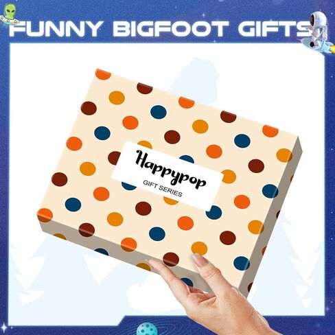 HAPPYPOP Funny Socks for Men Boys Crazy Socks, Bigfoot Gifts Sasquatch Gifts, Bigfoot Socks Sasquatch Socks Big Foot Sasquatch Gifts in Saudi Arabia