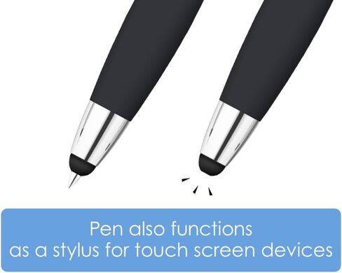 Greeting Pen Georgia Silver Barrel Grip Pen 8 Pack (2804) in Saudi Arabia