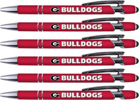 Greeting Pen Georgia Silver Barrel Grip Pen 8 Pack (2804) in Saudi Arabia