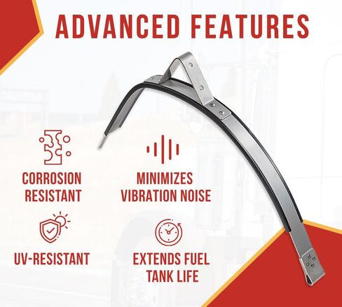 Mytee Products Fuel Tank Strap | Replaces For Kenworth K841013005, T600 ( 89-93 ), T800 (86+)), T300, T40 in Saudi Arabia