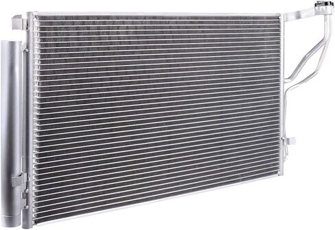 OCPTY A/C AC Condenser Compatible with 2011-2014 for Hyundai for Sonata | 2011-2015 for Kia for Optima | 2012-2014 for Hyundai for Azera | 2014-2015 for Kia for Cadenza, Replace 3888 Condensers in Saudi Arabia